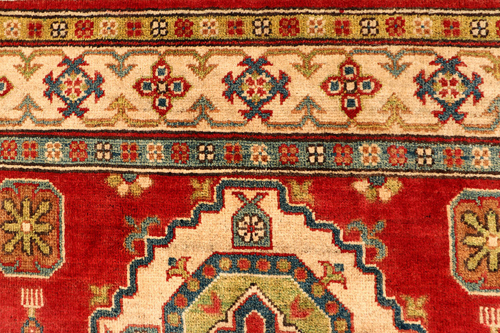 Firebrick Kazak 3' 11 x 5' 10 - No. 66590 - ALRUG Rug Store