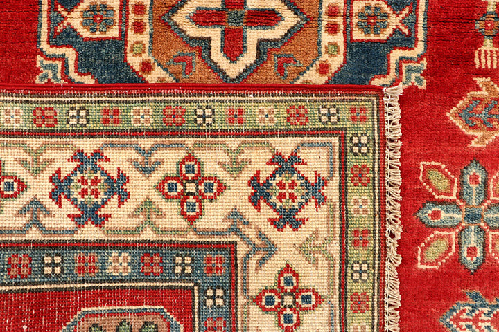 Firebrick Kazak 3' 11 x 5' 10 - No. 66590 - ALRUG Rug Store