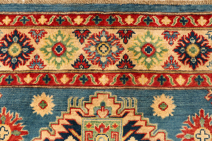 Steel Blue Kazak 5' x 6' 11 - No. 66593 - ALRUG Rug Store