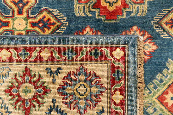 Steel Blue Kazak 5' x 6' 11 - No. 66593 - ALRUG Rug Store