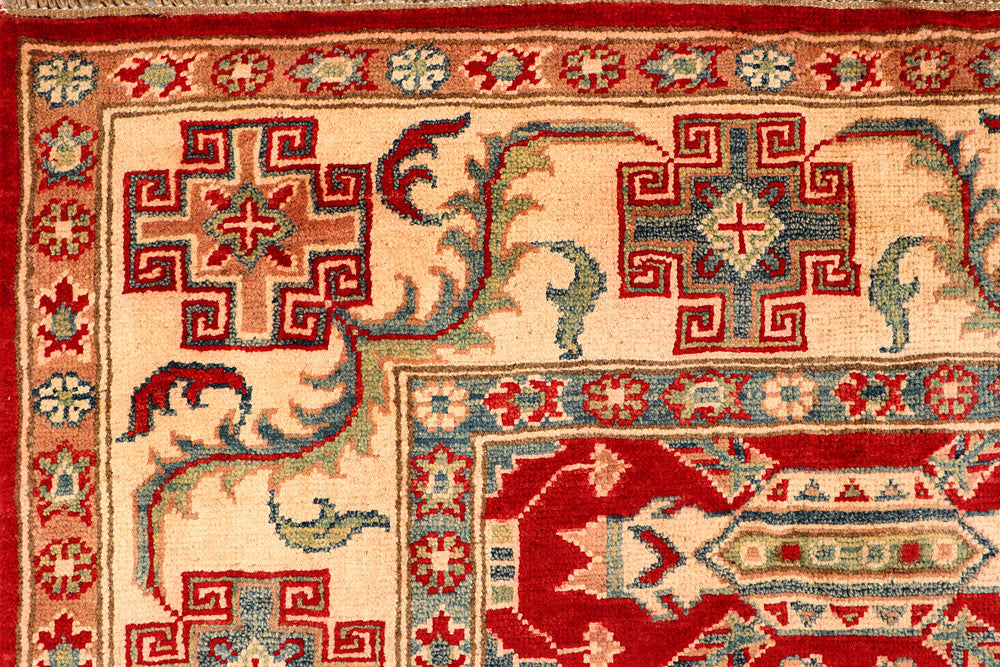 Firebrick Kazak 4' 11 x 6' 6 - No. 66594 - ALRUG Rug Store