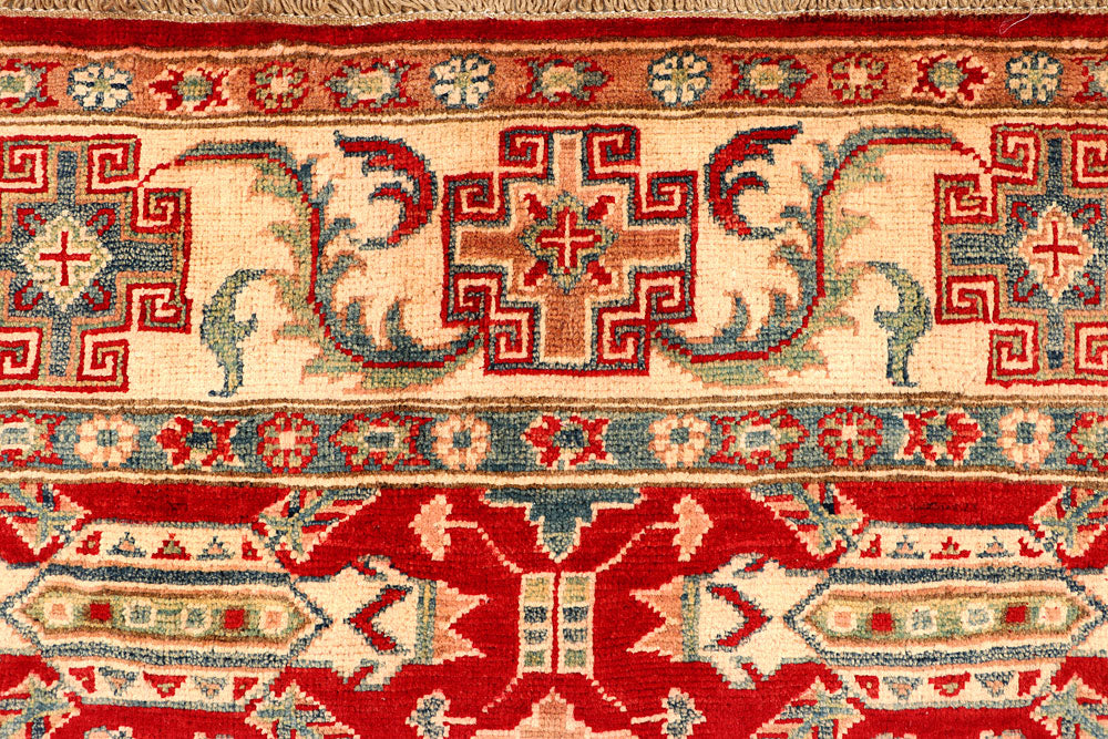Firebrick Kazak 4' 11 x 6' 6 - No. 66594 - ALRUG Rug Store