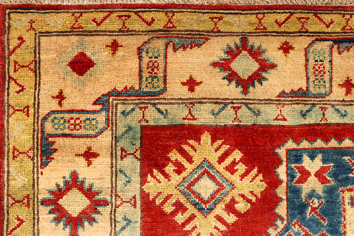 Firebrick Kazak 5' 1 x 6' 5 - No. 66595 - ALRUG Rug Store