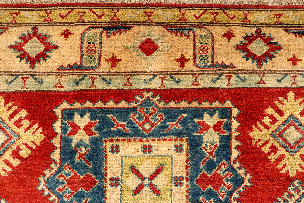 Firebrick Kazak 5' 1 x 6' 5 - No. 66595 - ALRUG Rug Store