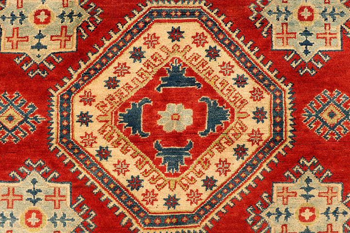 Firebrick Kazak 5' 1 x 6' 5 - No. 66595 - ALRUG Rug Store