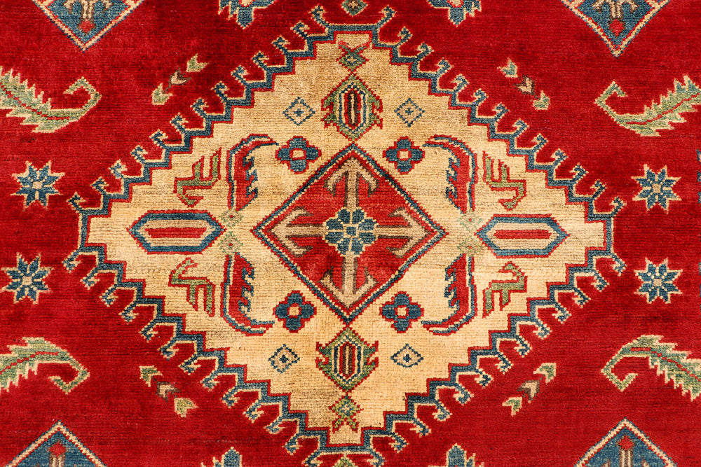 Firebrick Kazak 6' x 8' 8 - No. 66596 - ALRUG Rug Store