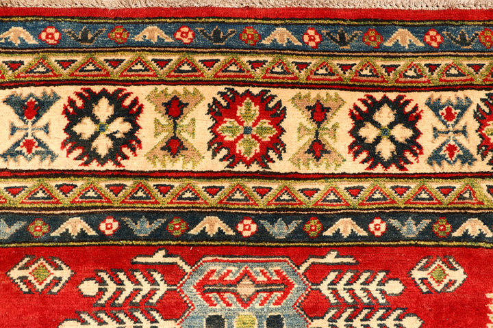 Red Kazak 6' 3 x 9' 8 - No. 66597 - ALRUG Rug Store