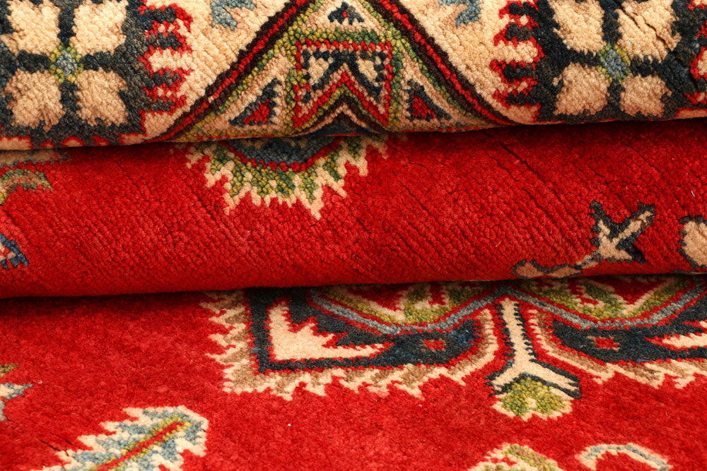 Red Kazak 6' 3 x 9' 8 - No. 66597 - ALRUG Rug Store