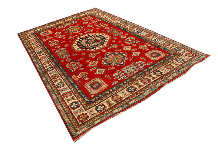 Red Kazak 6' 3 x 9' 8 - No. 66597 - ALRUG Rug Store