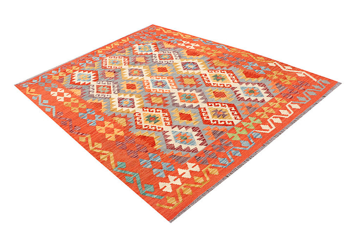 Multi Colored Kilim 5' 1 x 6' 6 - No. 66598 - ALRUG Rug Store