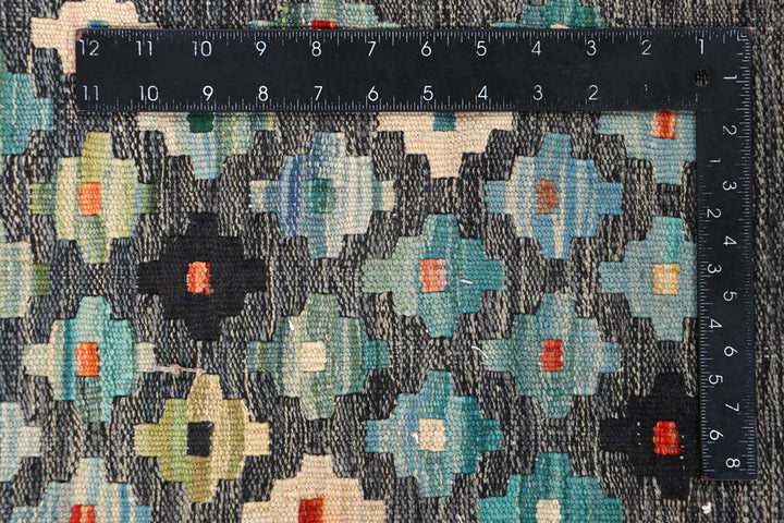 Multi Colored Kilim 5' 2 x 6' 6 - No. 66609 - ALRUG Rug Store