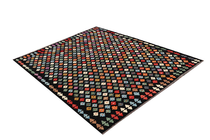 Multi Colored Kilim 5' x 6' 8 - No. 66615 - ALRUG Rug Store