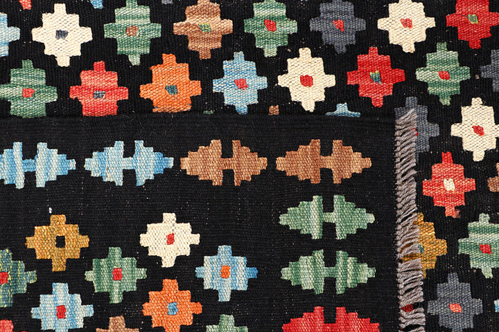 Multi Colored Kilim 5' x 6' 8 - No. 66615 - ALRUG Rug Store