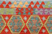 Multi Colored Kilim 4' 11 x 6' 5 - No. 66619 - ALRUG Rug Store