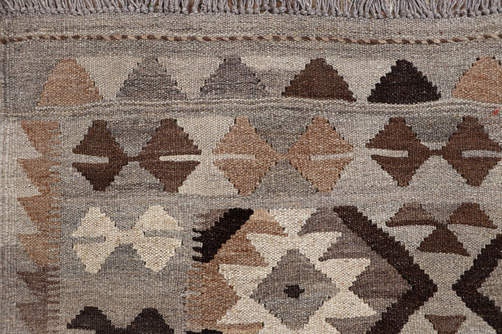 Multi Colored Kilim 5' x 6' 7 - No. 66622 - ALRUG Rug Store