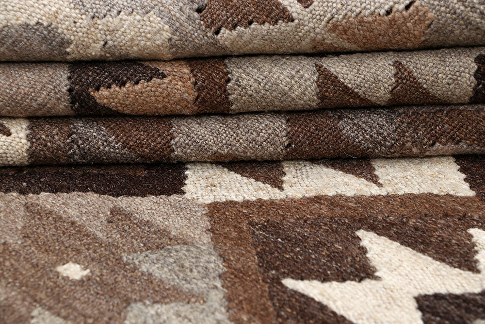 Multi Colored Kilim 5' x 6' 7 - No. 66622 - ALRUG Rug Store