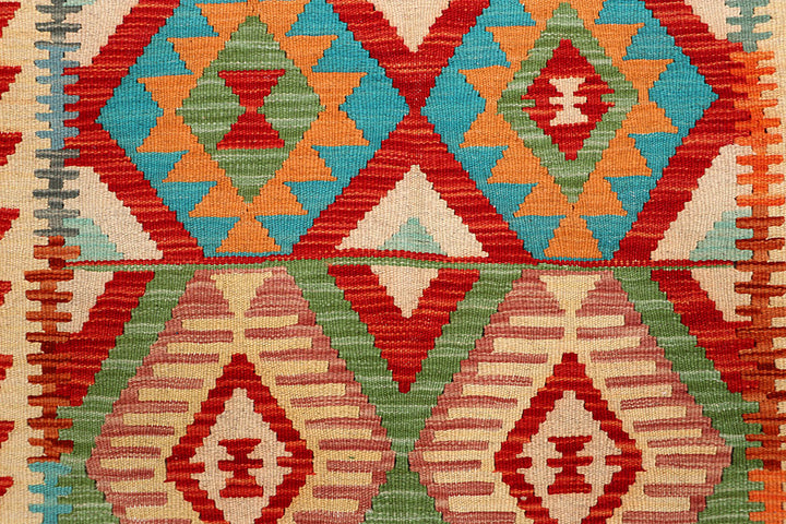 Multi Colored Kilim 4' 11 x 6' 4 - No. 66623 - ALRUG Rug Store