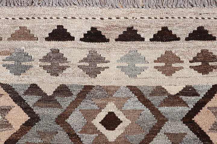 Multi Colored Kilim 5' 1 x 6' 7 - No. 66624 - ALRUG Rug Store