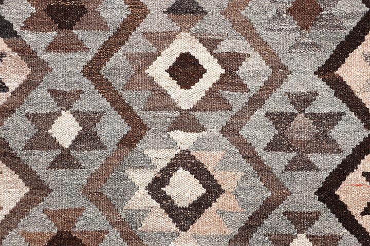 Multi Colored Kilim 5' 1 x 6' 7 - No. 66624 - ALRUG Rug Store