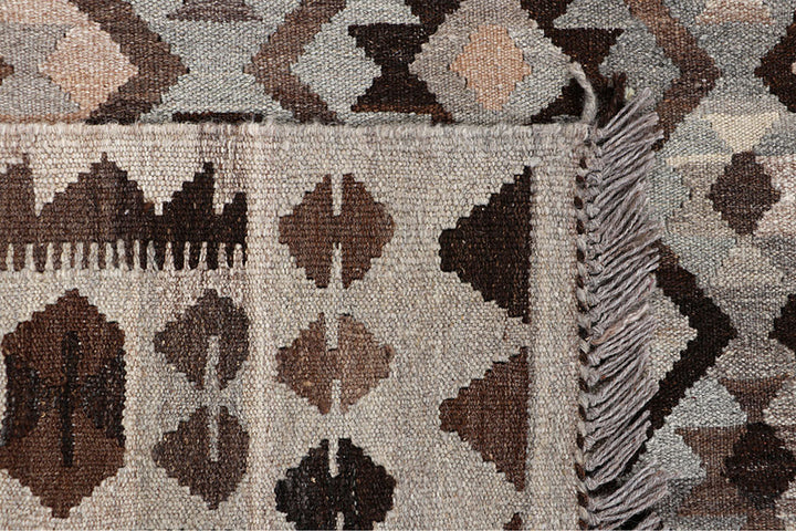 Multi Colored Kilim 5' 1 x 6' 7 - No. 66624 - ALRUG Rug Store