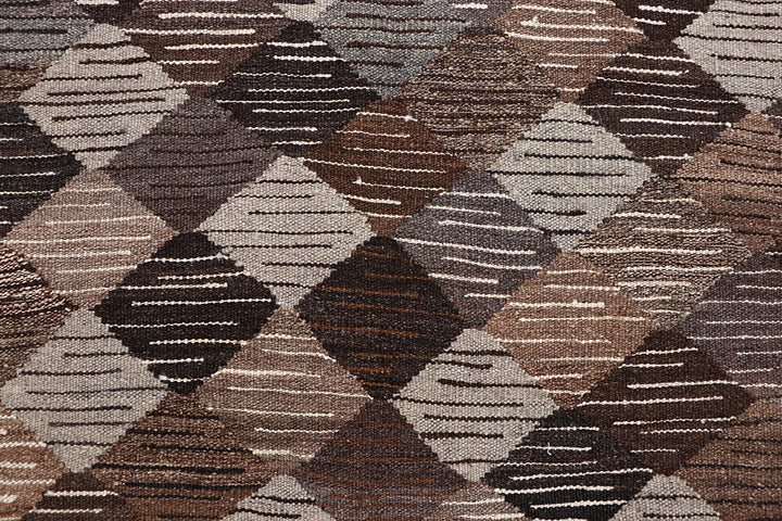 Multi Colored Kilim 5' 1 x 6' 8 - No. 66625 - ALRUG Rug Store