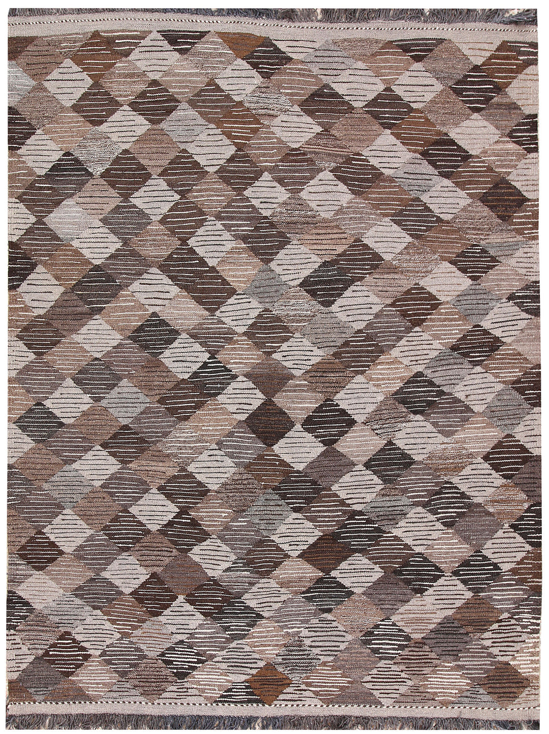 Multi Colored Kilim 5' 1 x 6' 8 - No. 66625 - ALRUG Rug Store