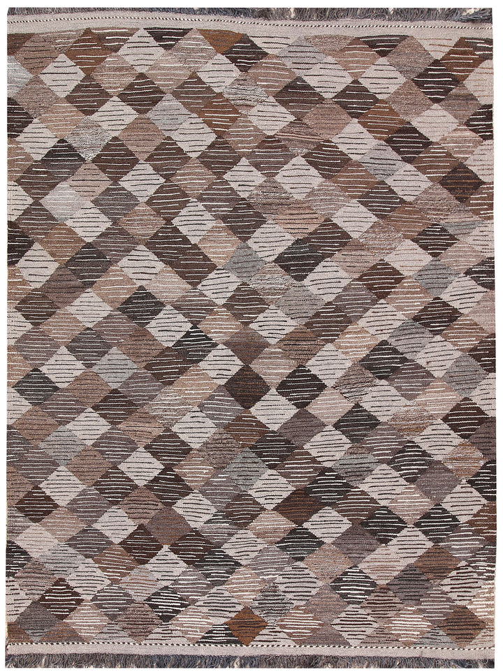 Multi Colored Kilim 5' 1 x 6' 8 - No. 66625 - ALRUG Rug Store