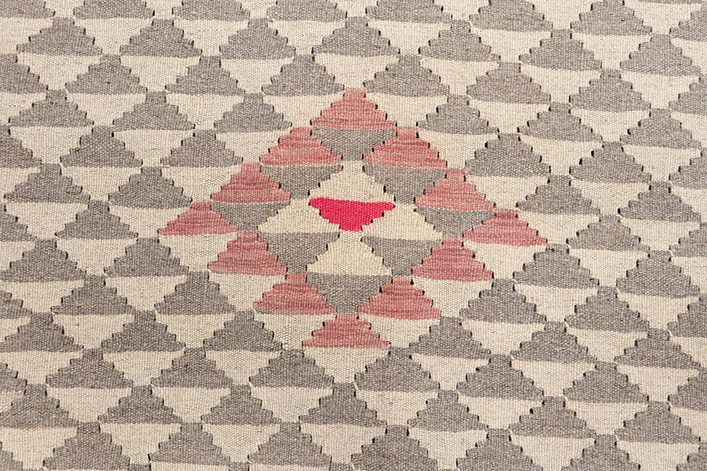 Multi Colored Kilim 4' 5 x 6' 6 - No. 66627 - ALRUG Rug Store