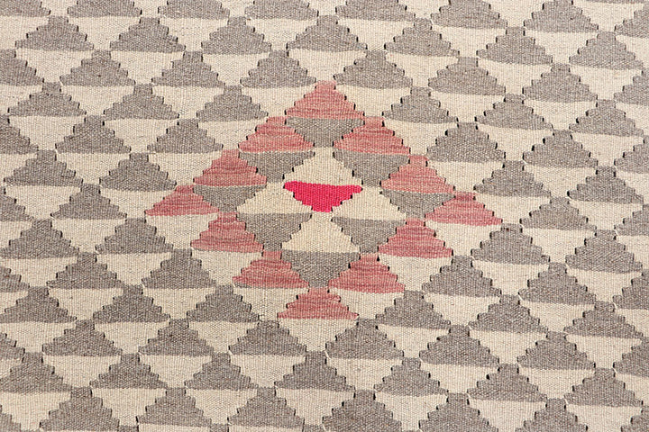 Multi Colored Kilim 4' 5 x 6' 6 - No. 66627 - ALRUG Rug Store