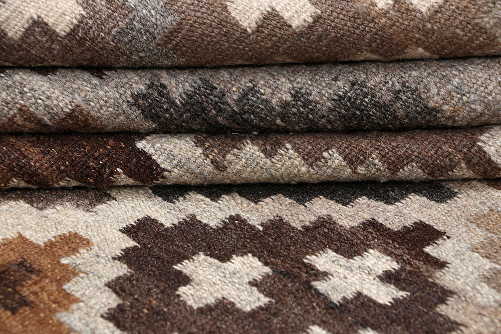 Multi Colored Kilim 5' 2 x 6' 10 - No. 66632 - ALRUG Rug Store