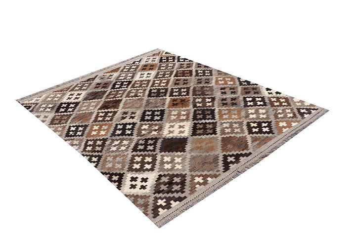 Multi Colored Kilim 5' 2 x 6' 10 - No. 66632 - ALRUG Rug Store