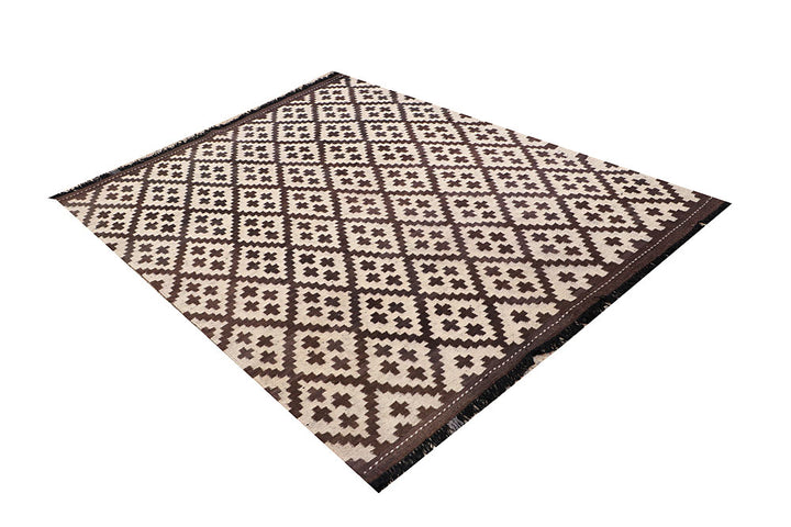 Multi Colored Kilim 4' 9 x 6' 4 - No. 66634 - ALRUG Rug Store