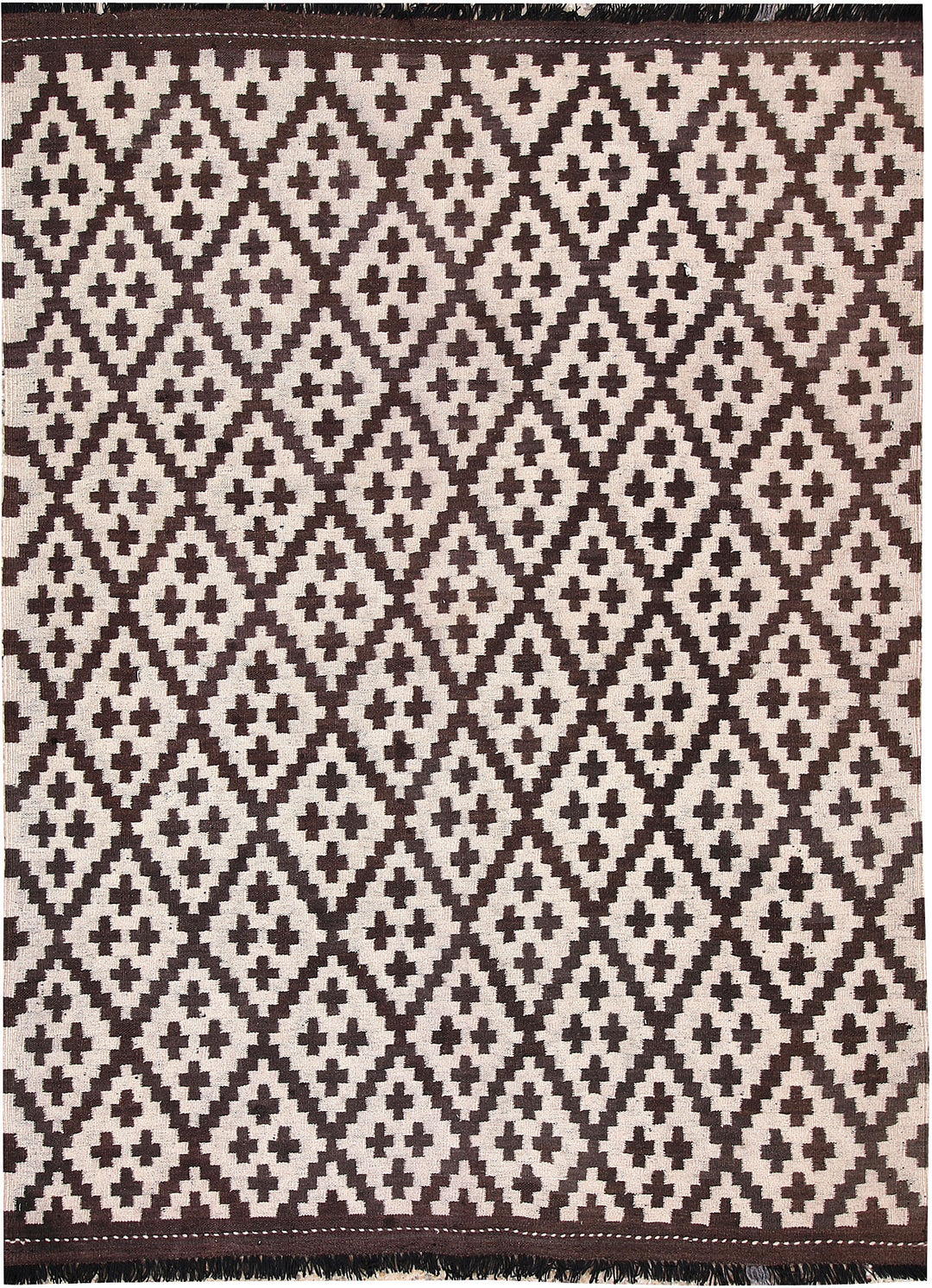 Multi Colored Kilim 4' 9 x 6' 4 - No. 66634 - ALRUG Rug Store