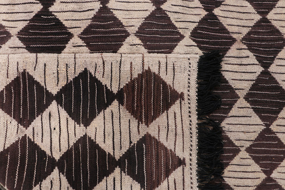 Multi Colored Kilim 4' 10 x 6' 5 - No. 66635 - ALRUG Rug Store