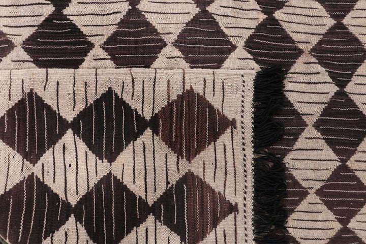 Multi Colored Kilim 4' 10 x 6' 5 - No. 66635 - ALRUG Rug Store