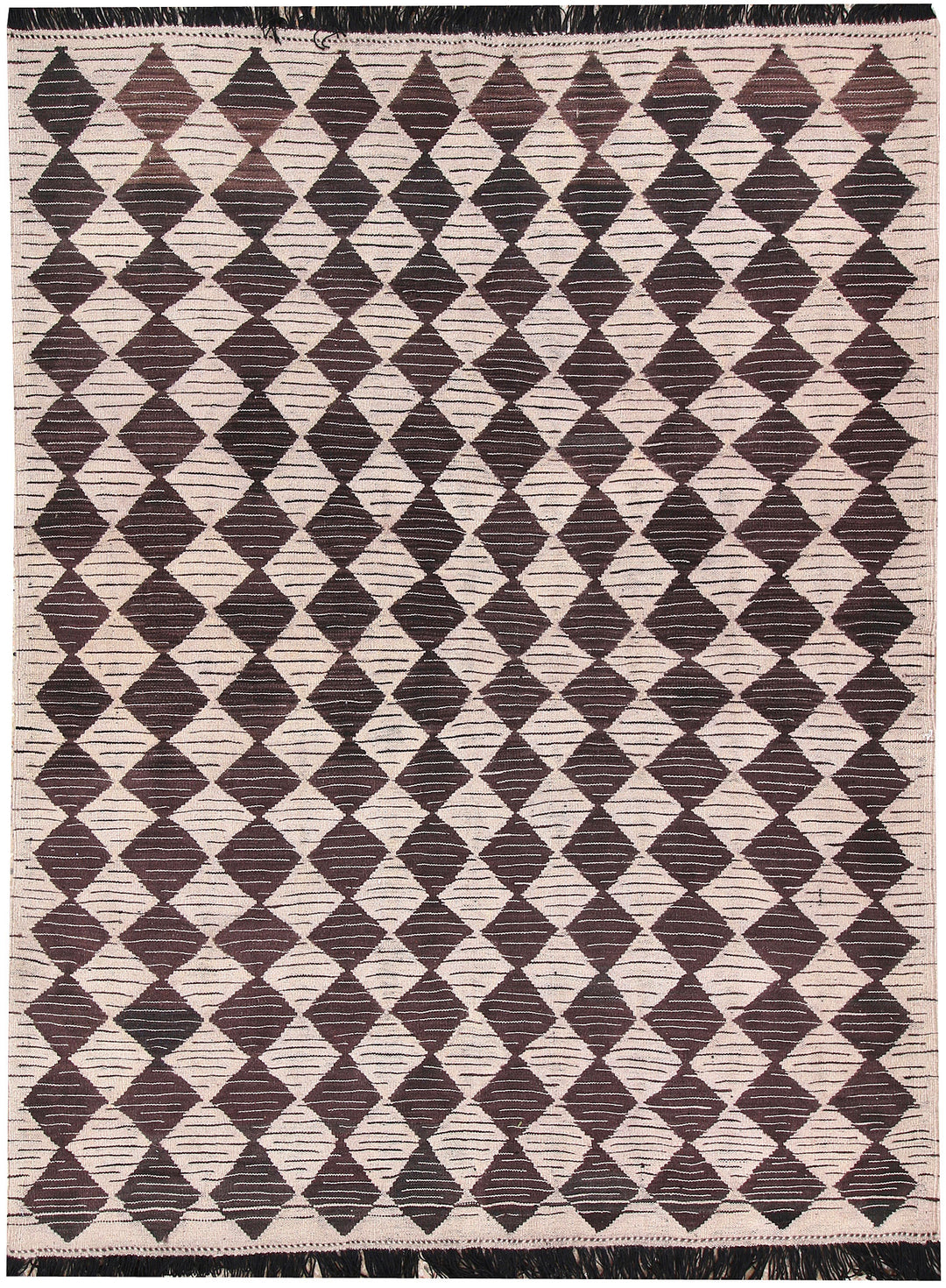 Multi Colored Kilim 4' 10 x 6' 5 - No. 66635 - ALRUG Rug Store