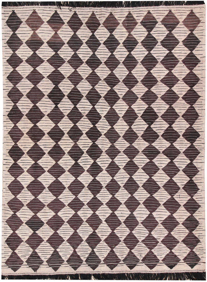 Multi Colored Kilim 4' 10 x 6' 5 - No. 66635 - ALRUG Rug Store