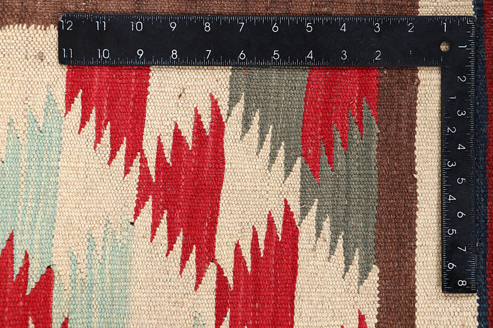 Multi Colored Kilim 4' 10 x 6' 6 - No. 66636 - ALRUG Rug Store