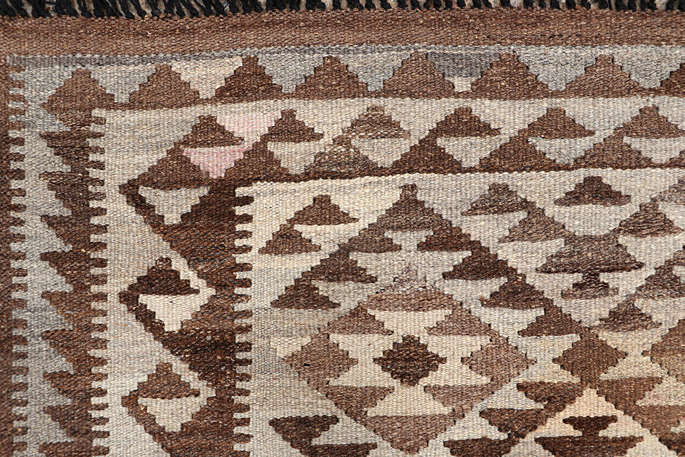 Multi Colored Kilim 4' 9 x 6' 8 - No. 66637 - ALRUG Rug Store