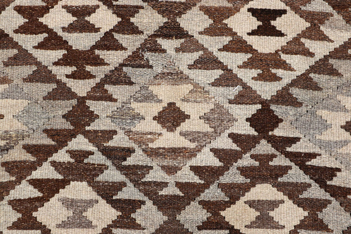 Multi Colored Kilim 4' 9 x 6' 8 - No. 66637 - ALRUG Rug Store