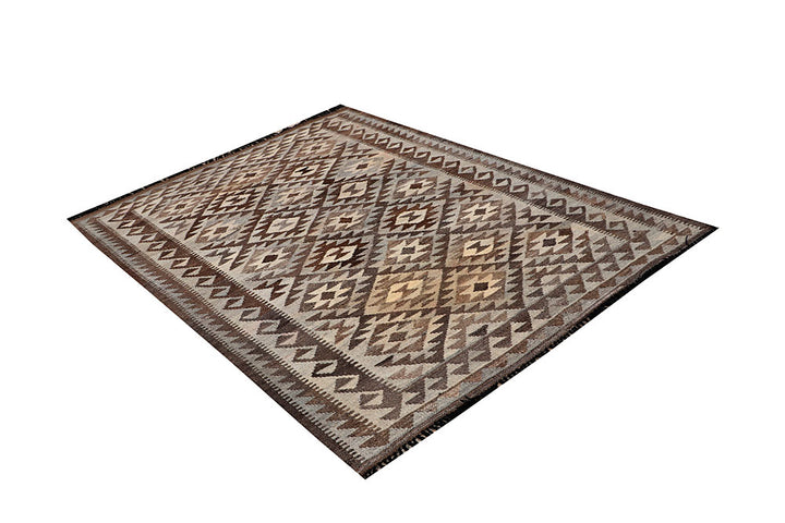 Multi Colored Kilim 4' 9 x 6' 8 - No. 66637 - ALRUG Rug Store