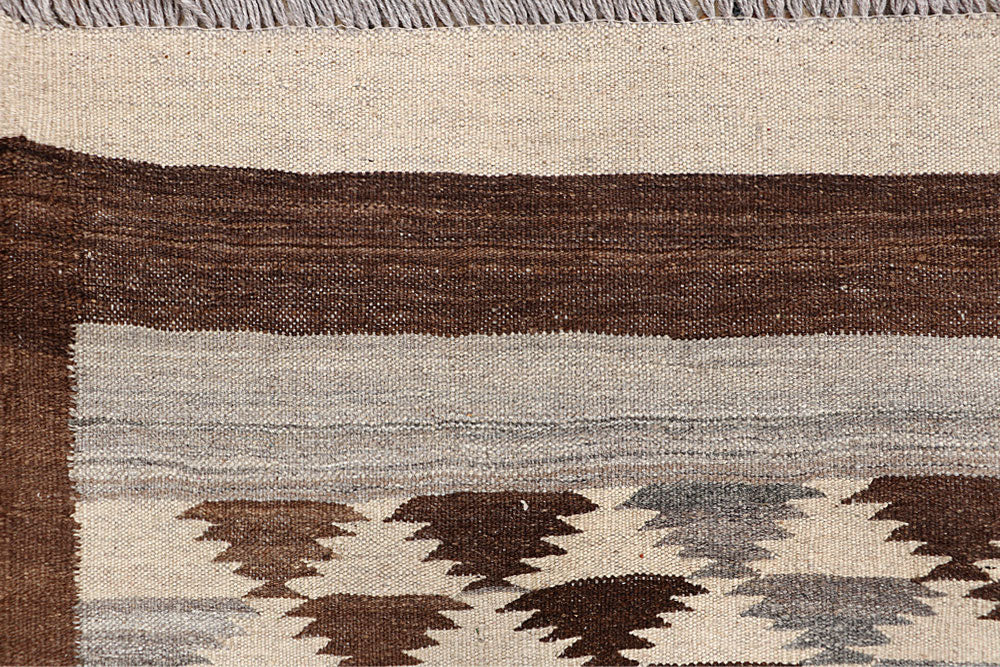 Multi Colored Kilim 4' 4 x 6' 3 - No. 66639 - ALRUG Rug Store