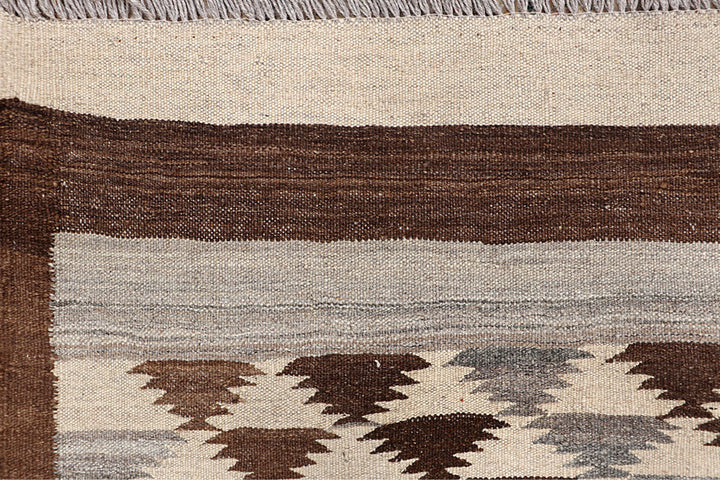 Multi Colored Kilim 4' 4 x 6' 3 - No. 66639 - ALRUG Rug Store