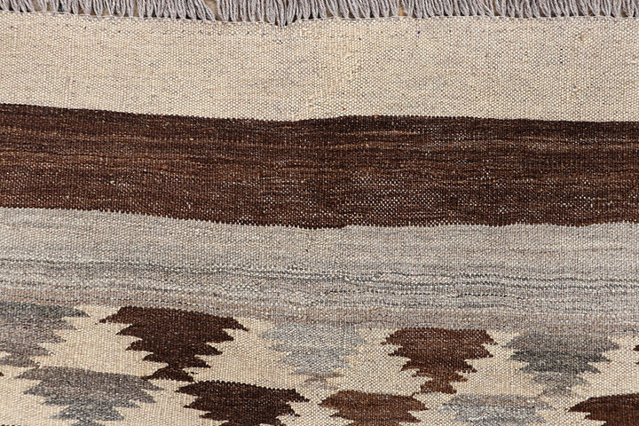Multi Colored Kilim 4' 4 x 6' 3 - No. 66639 - ALRUG Rug Store