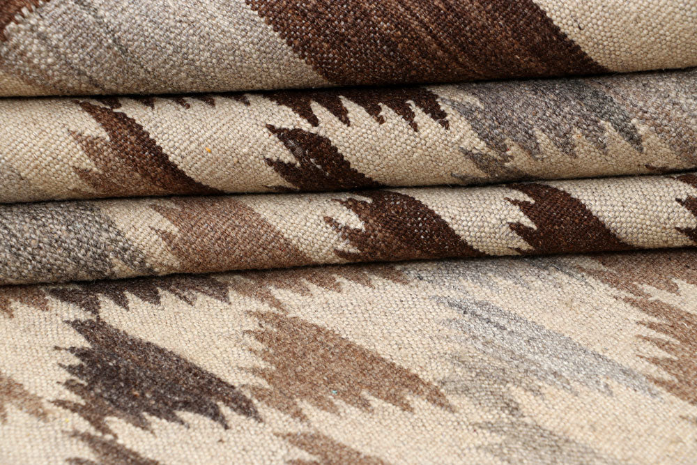 Multi Colored Kilim 4' 4 x 6' 3 - No. 66639 - ALRUG Rug Store