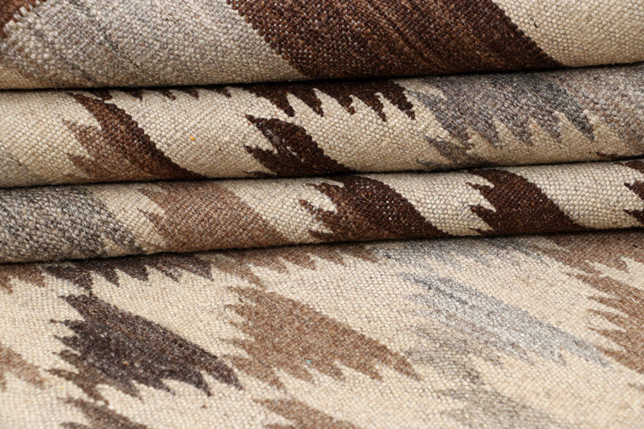 Multi Colored Kilim 4' 4 x 6' 3 - No. 66639 - ALRUG Rug Store