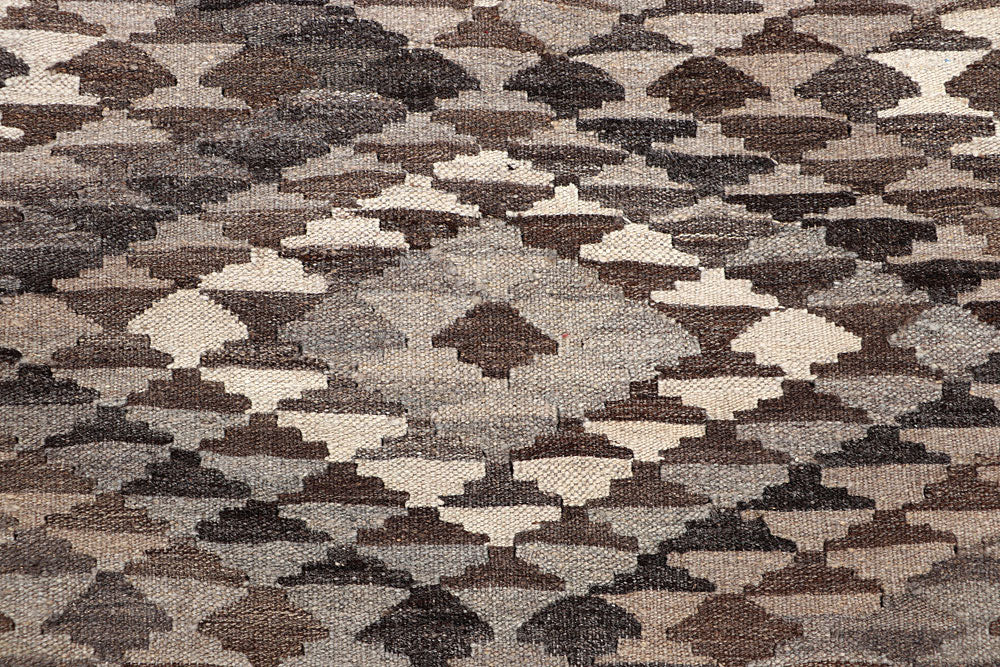 Multi Colored Kilim 4' 6 x 6' 4 - No. 66640 - ALRUG Rug Store