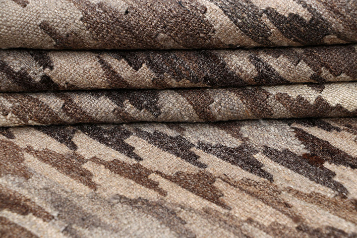 Multi Colored Kilim 4' 6 x 6' 4 - No. 66640 - ALRUG Rug Store