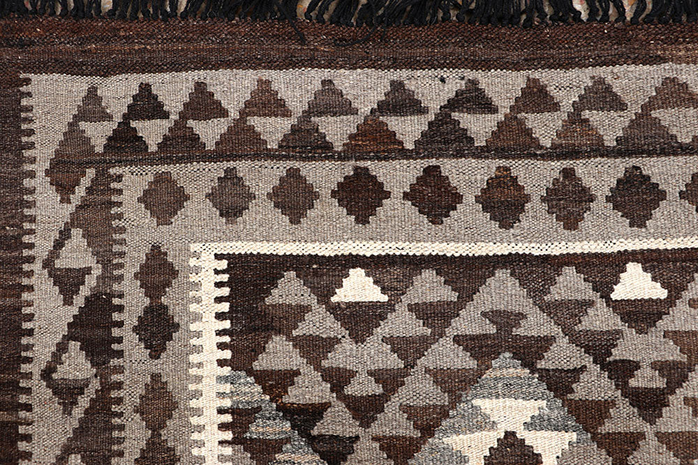 Multi Colored Kilim 4' 11 x 6' 7 - No. 66642 - ALRUG Rug Store