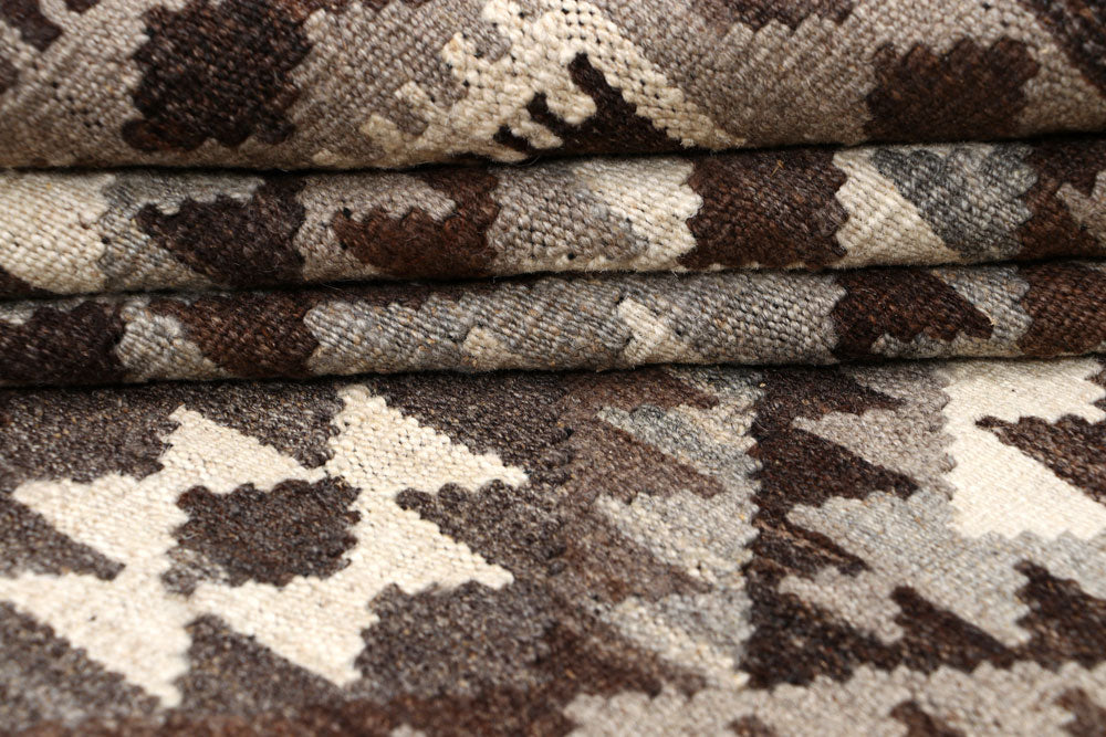 Multi Colored Kilim 4' 11 x 6' 7 - No. 66642 - ALRUG Rug Store